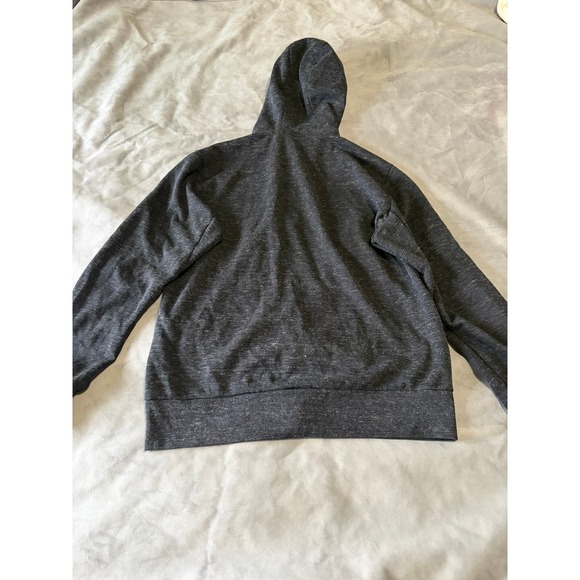 Gerry Mens Full Zip Hoodie Charcoal Heather Grey Active Sweatshirt Medium - Picture 2 of 4